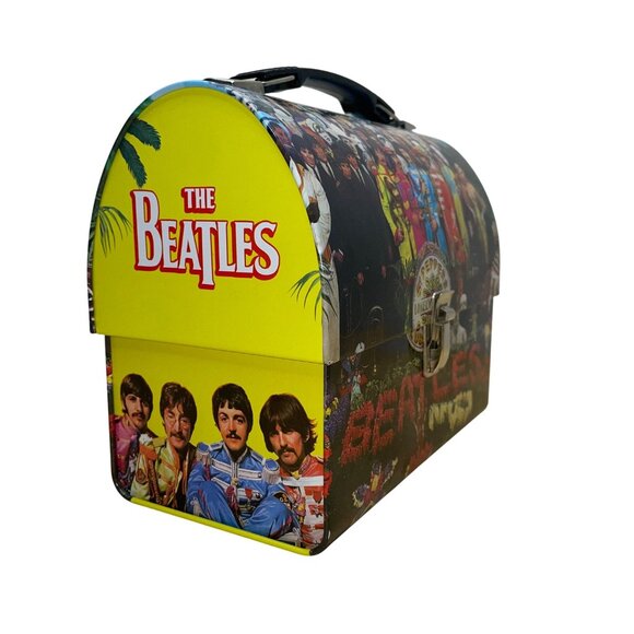 The Beatles Colorful Metal Sgt. Pepper’s Lonely Hearts Club Retro Lunch Box - Picture 4 of 7